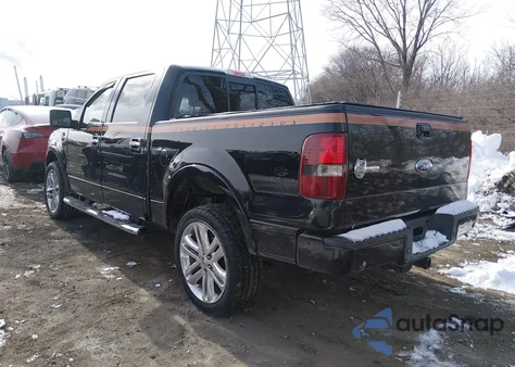 2008 Ford F-150 Harley-Davidson/Limited из США, поврежденный, VIN 1FTRW14598FC07870